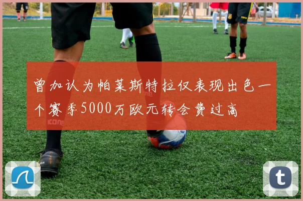 曾加认为帕莱斯特拉仅表现出色一个赛季5000万欧元转会费过高